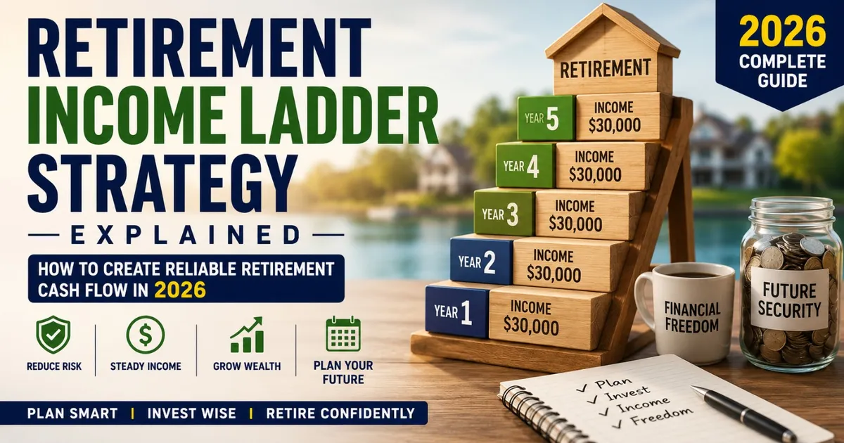 Retirement Income Ladder Strategy Explained: How to Create Reliable Retirement Cash Flow in 2026