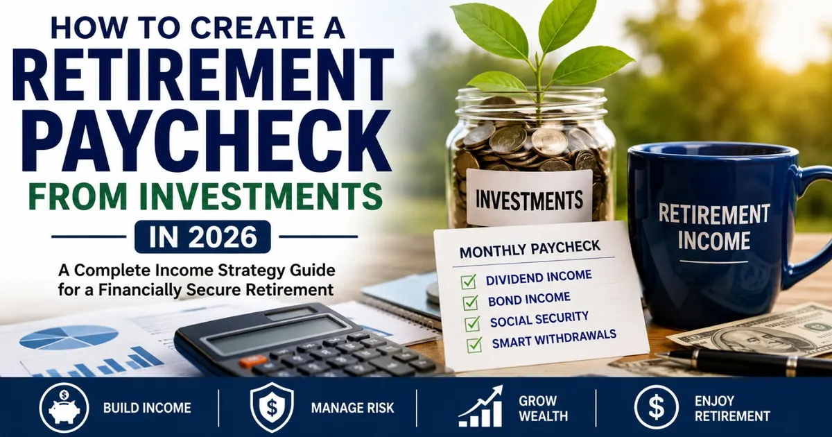 How to Create a Retirement Paycheck From Investments in 2026: A Complete Income Strategy Guide