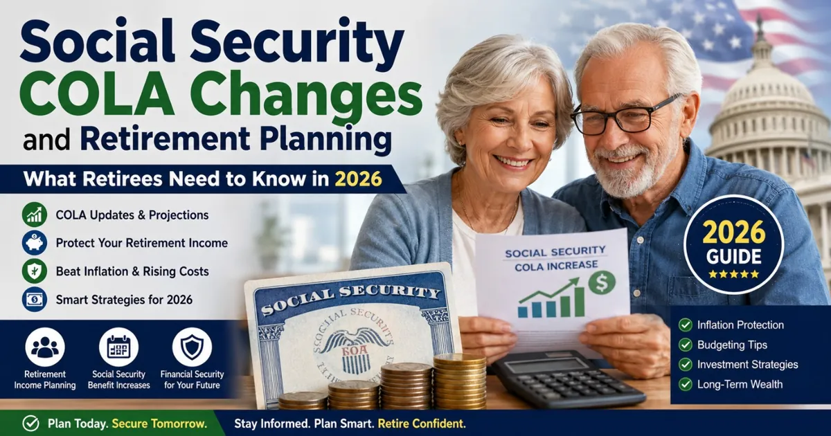 Social Security COLA Changes and Retirement Planning in 2026