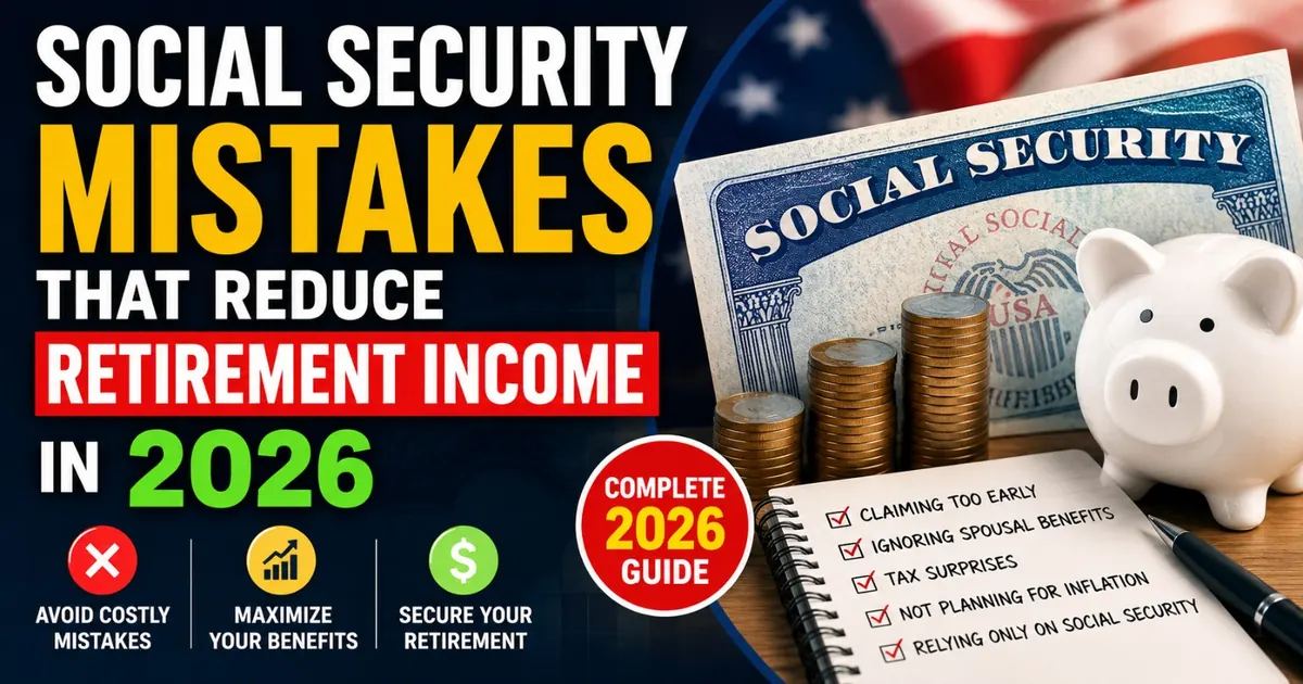 Social Security Mistakes That Reduce Retirement Income in 2026
