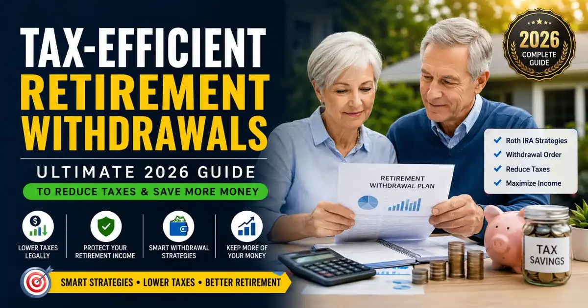 Retirement Withdrawal Tax Strategy: Ultimate 2026 Guide to Reduce Retirement Taxes