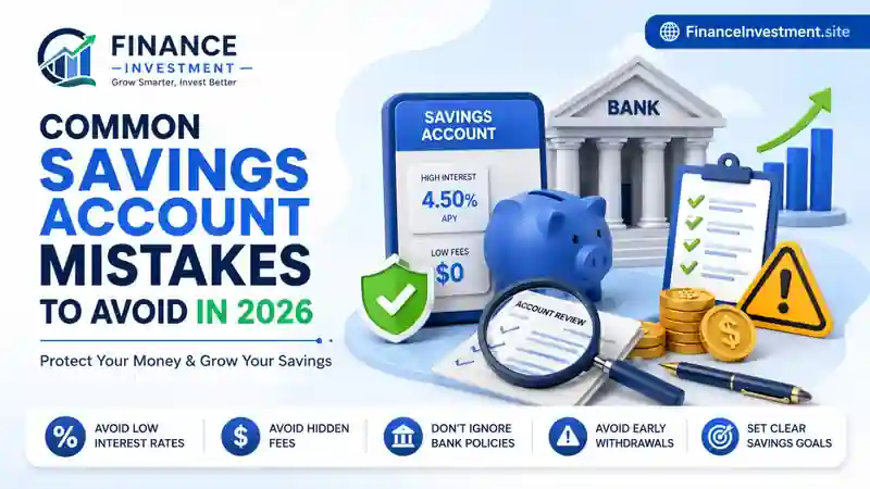 Common Savings Account Mistakes to Avoid