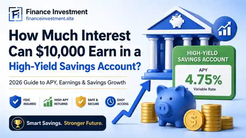 How Much Interest Can $10,000 Earn in a High-Yield Savings Account