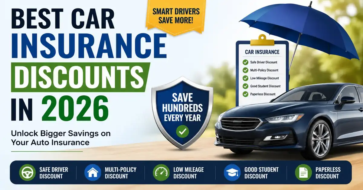 Best Car Insurance Discounts in 2026: Unlock Bigger Savings on Your Auto Insurance