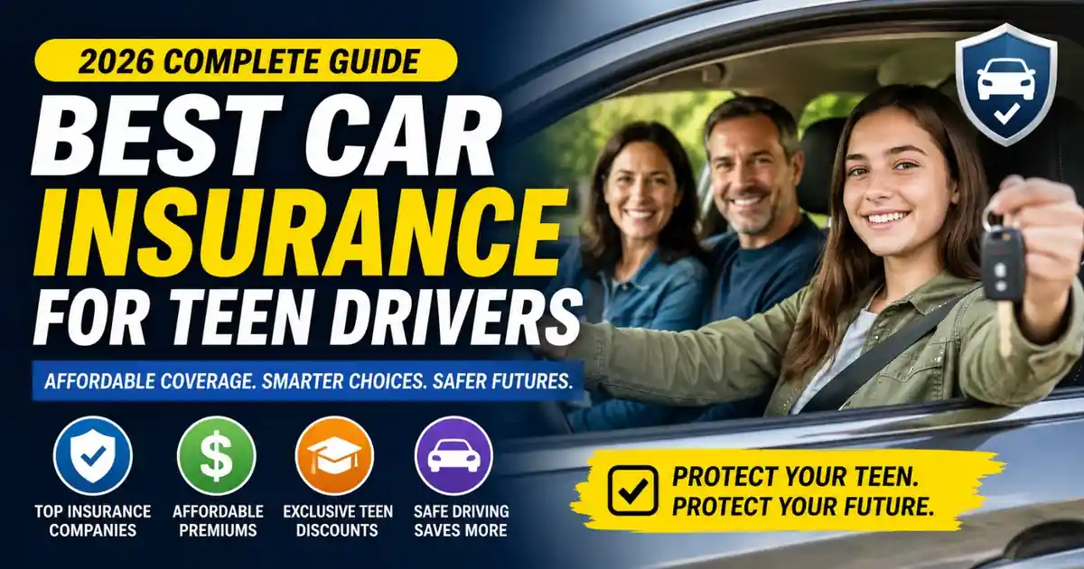 Best Car Insurance for Teen Drivers (2026): Complete USA Parent’s Guide
