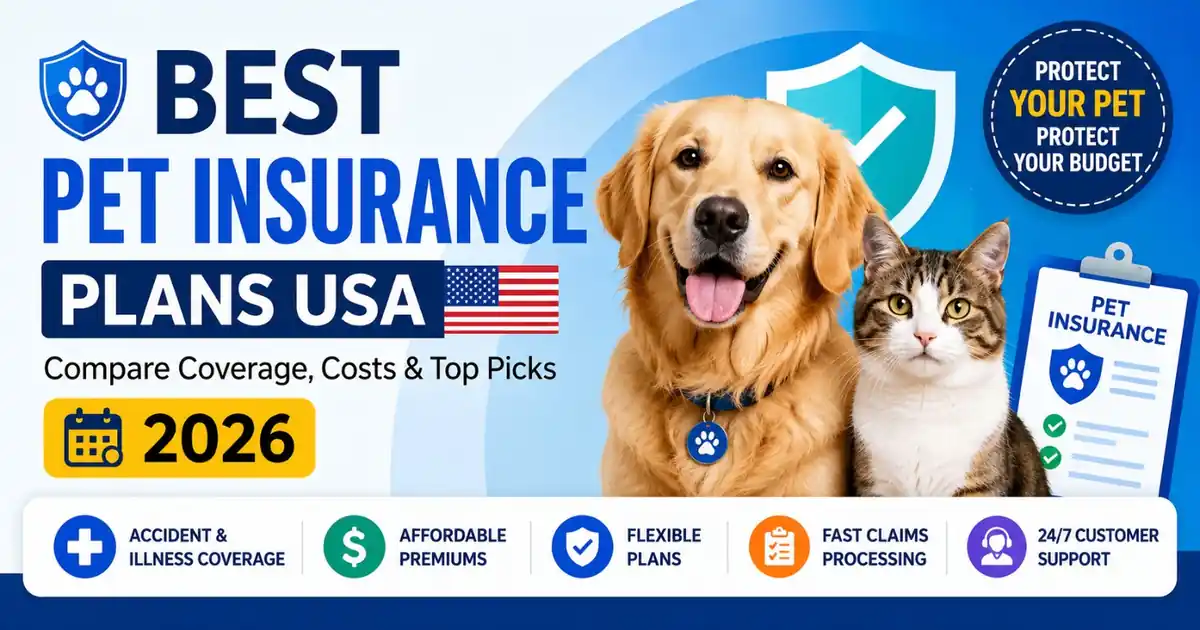 Best Pet Insurance Plans USA (2026): Compare Coverage, Costs & Top Providers