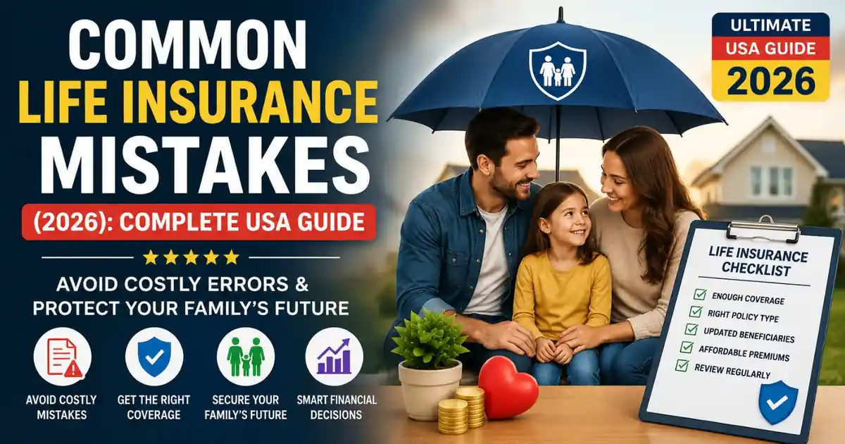 Common Life Insurance Mistakes (2026): Complete USA Guide to Avoid Costly Errors