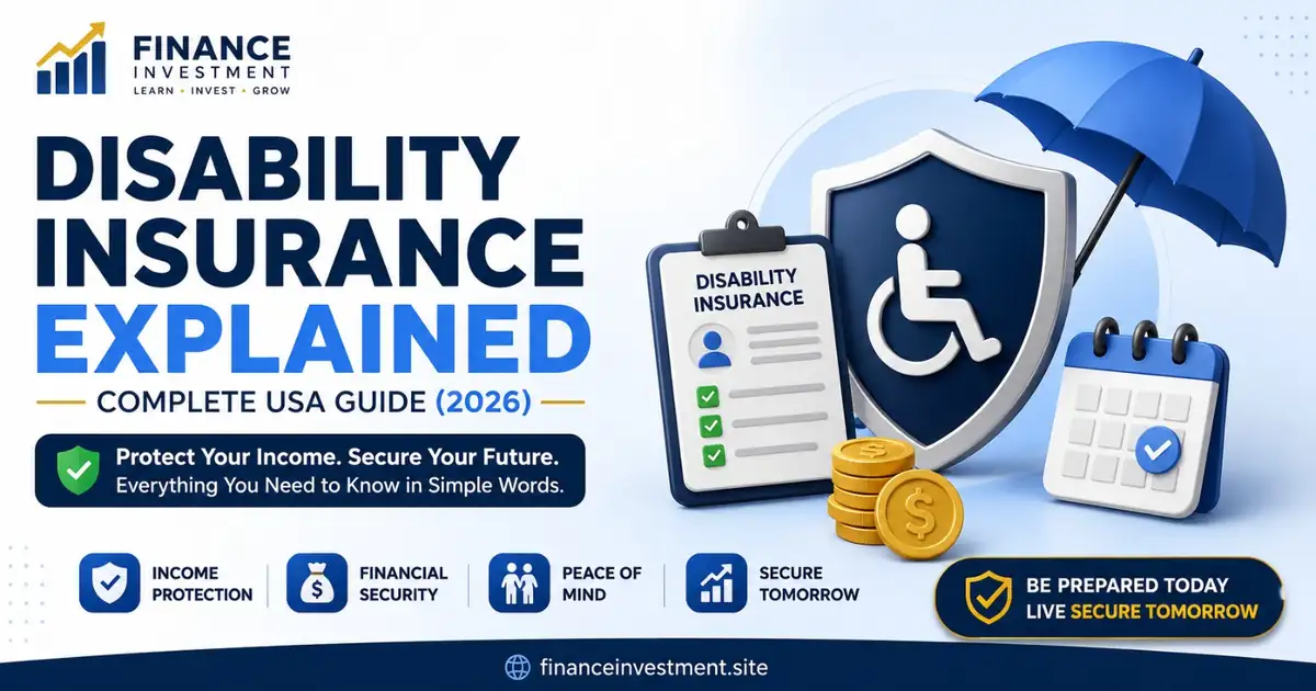 Disability Insurance Explained: Complete USA Guide (2026)