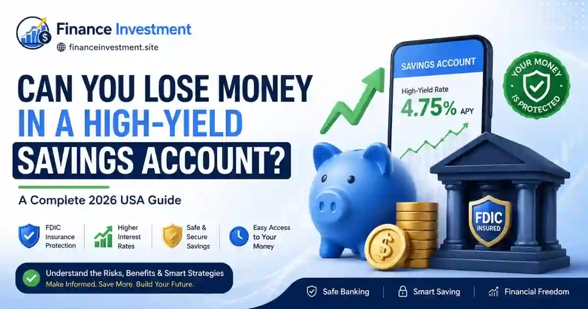 Can You Lose Money in a High-Yield Savings Account? A Complete 2026 USA Guide