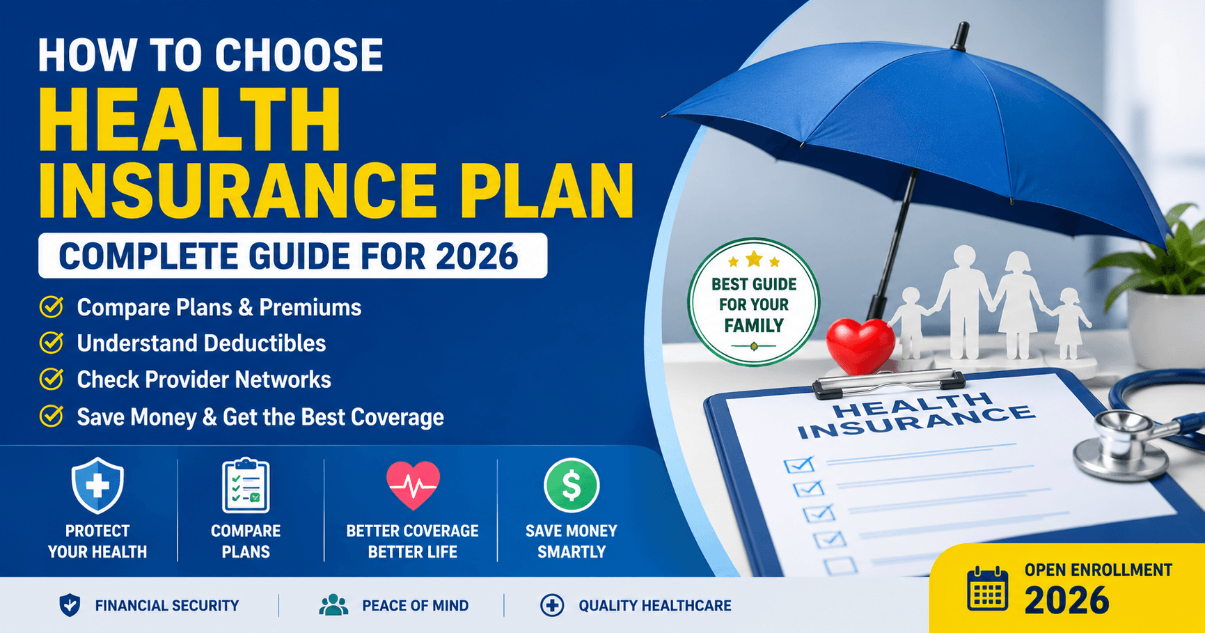 How to Choose Health Insurance Plan (2026): Complete Guide to Finding the Best Coverage