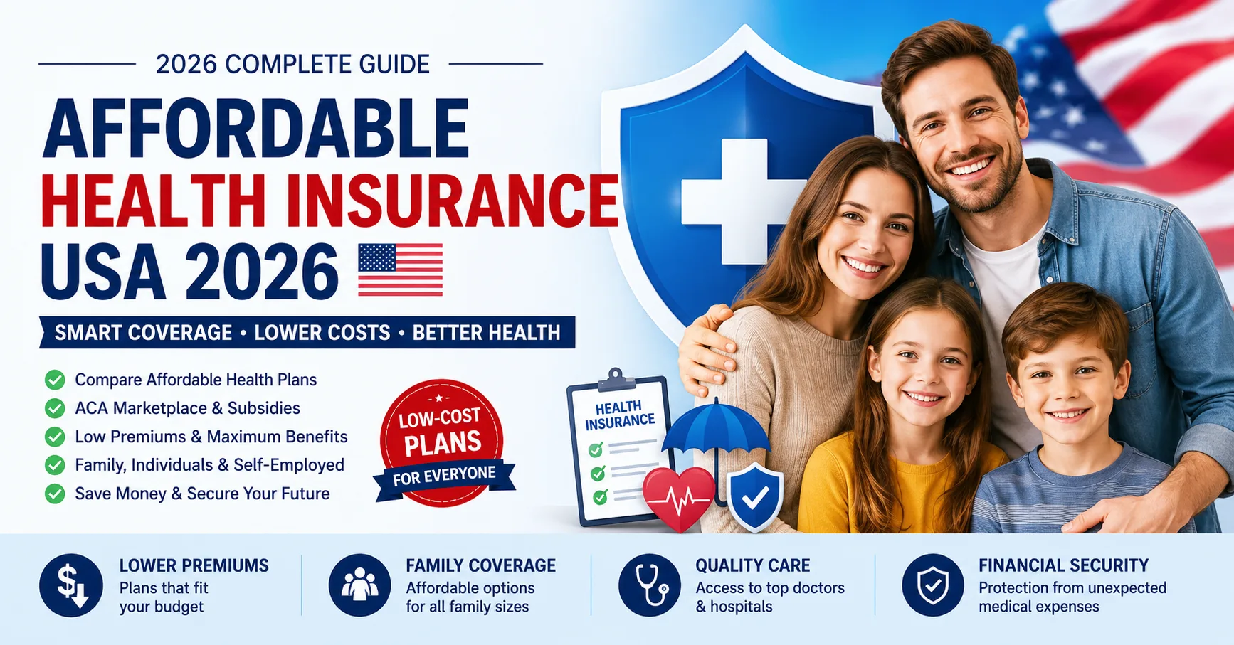 Affordable Health Insurance Options USA 2026: Complete Guide to Low-Cost Coverage