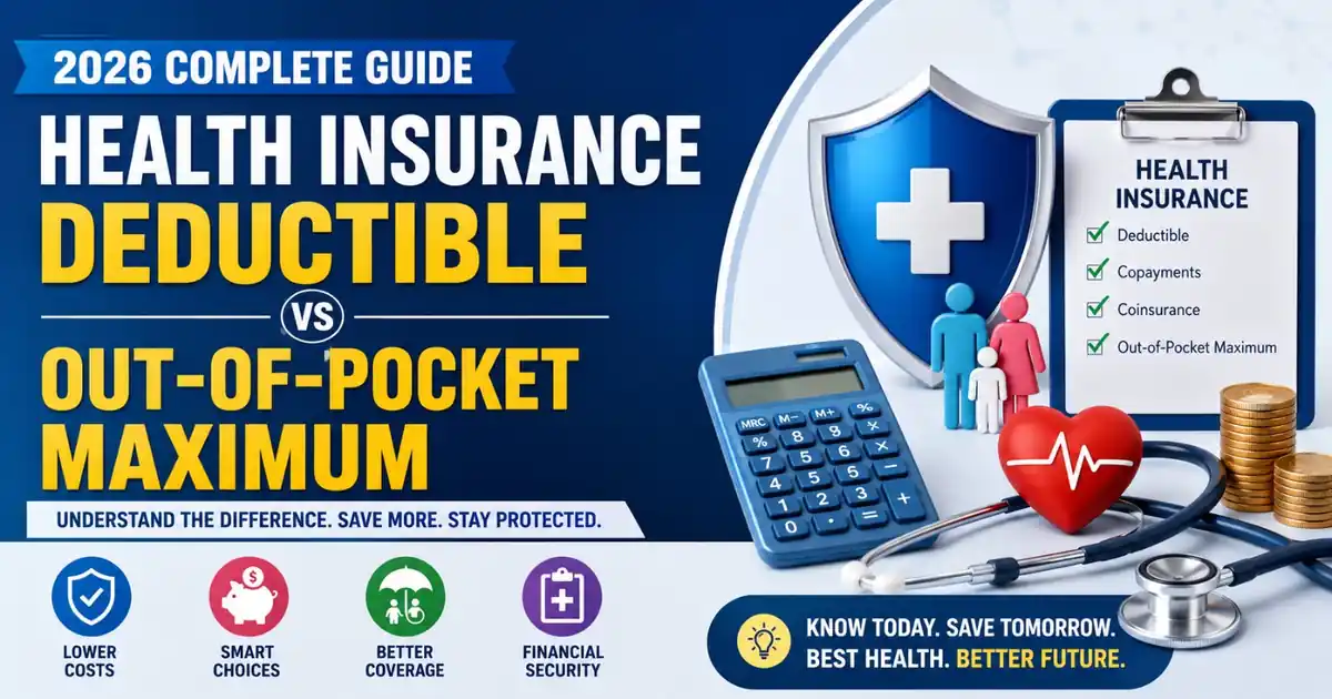 Health Insurance Deductible vs Out-of-Pocket Maximum (2026): Complete Guide to Lower Healthcare Costs