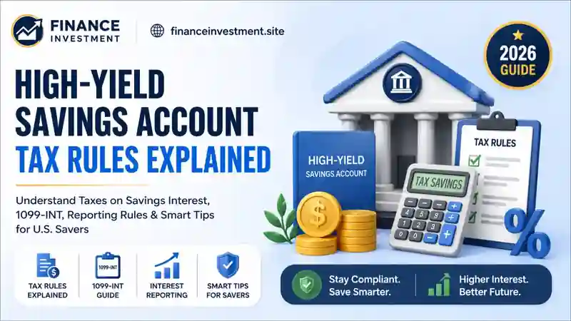 High-Yield Savings Account Tax Rules Explained