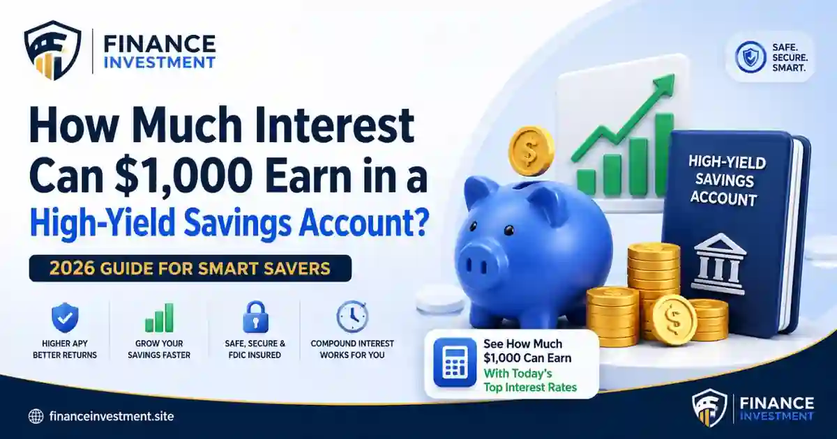 How Much Interest Can $1,000 Earn in a High-Yield Savings Account
