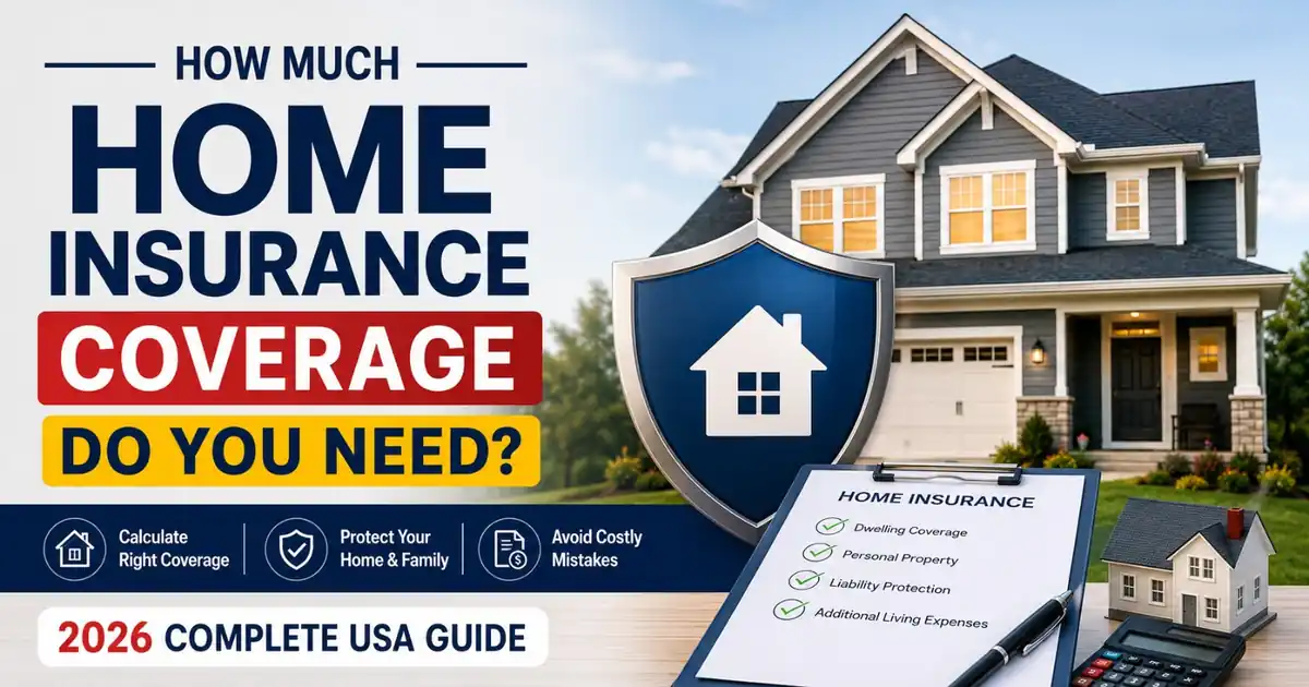 How Much Home Insurance Coverage Do You Need? (2026 Complete USA Guide)