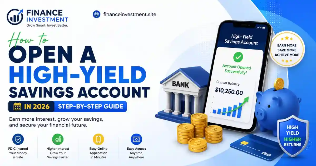 How to Open a High-Yield Savings Account in 2026: A Step-by-Step Guide for Beginners