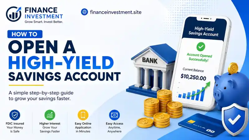 How to Open a High-Yield Savings Account