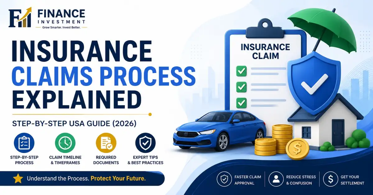 Insurance Claims Process Explained: Step-by-Step USA Guide (2026)