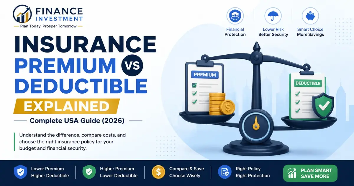 Insurance Premium vs Deductible Explained: Complete USA Guide (2026)