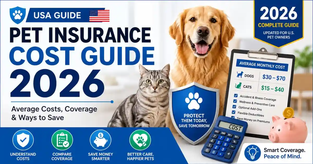 Pet Insurance Cost Guide 2026: Average Costs, Coverage & Ways to Save