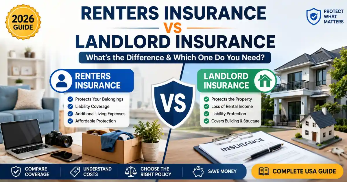 Renters Insurance vs Landlord Insurance: What’s the Difference & Which One Do You Need? (2026 Guide)