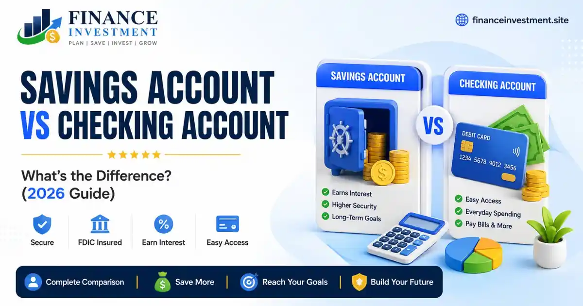 Savings Account vs Checking Account: What’s the Difference? (2026 Guide)