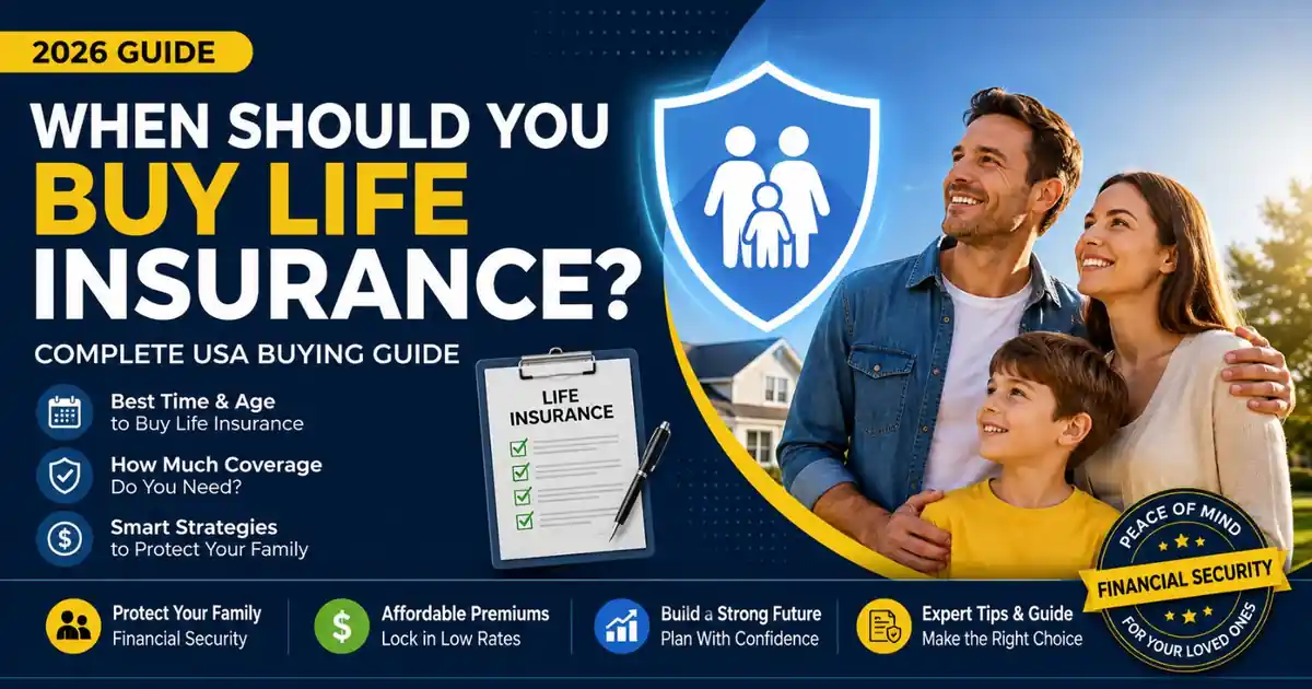 When Should You Buy Life Insurance? (2026): Complete USA Buying Guide