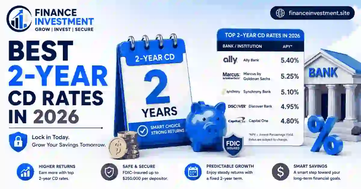 Best 2-Year CD Rates in 2026: Compare 24-Month CDs