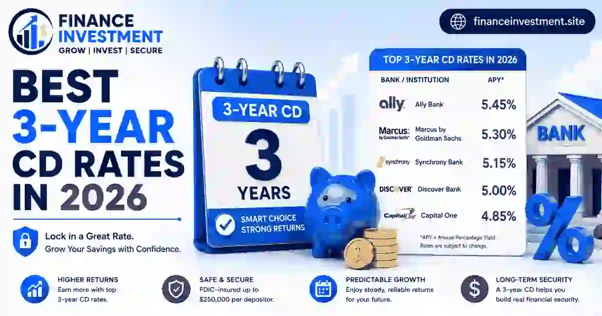 Best 3-Year CD Rates in 2026: Compare 36-Month CDs