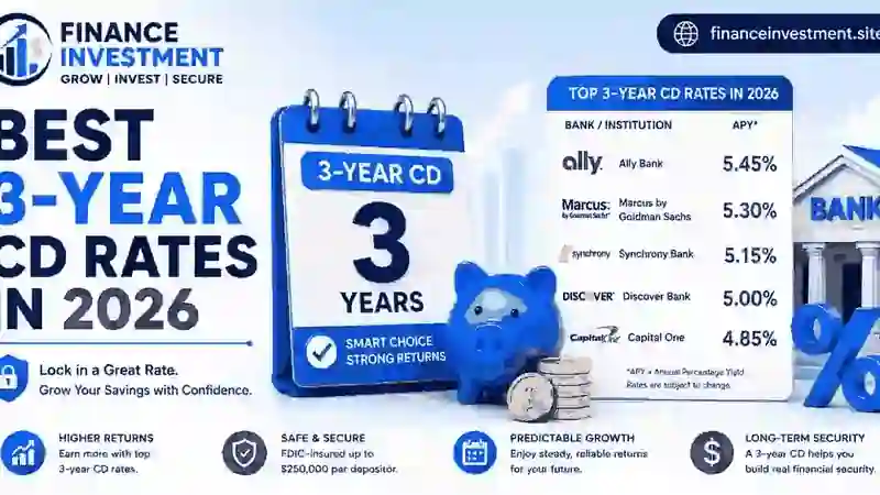 Best 3-Year CD Rates in 2026