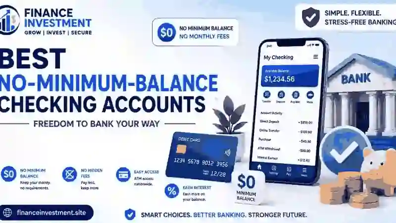 Best No-Minimum-Balance Checking Accounts