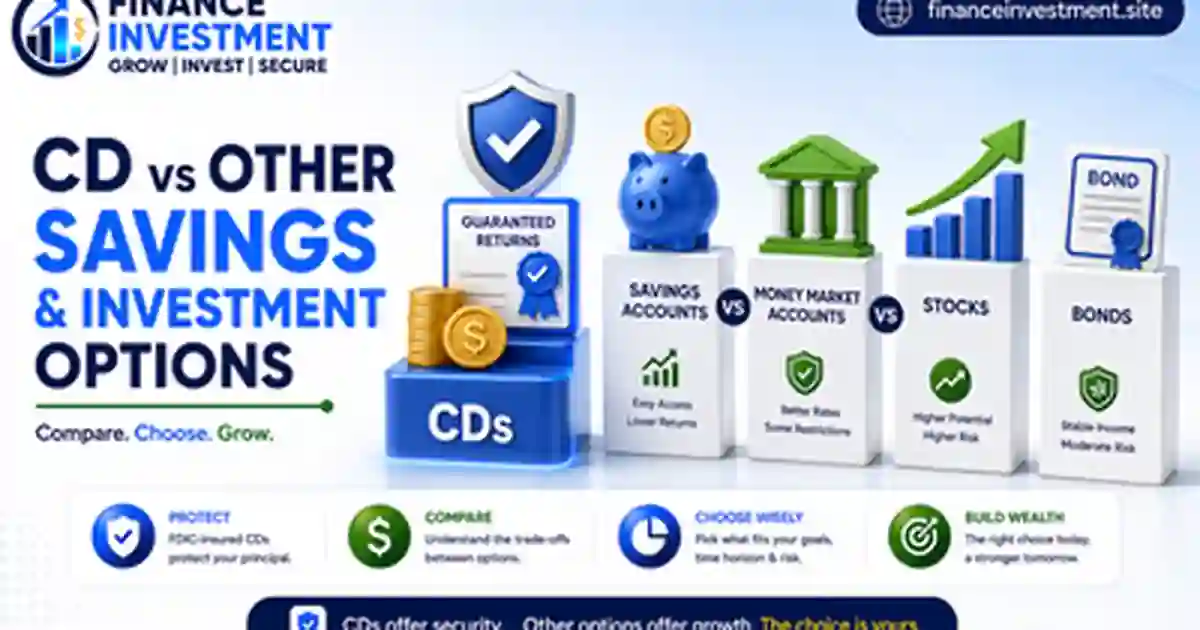 CD vs other savings and investment options comparison guide 2026