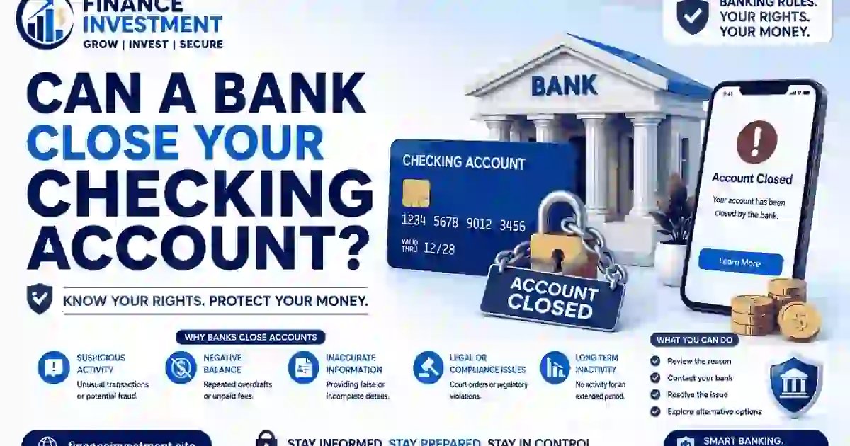 Can a Bank Close Your Checking Account? 2026 Guide