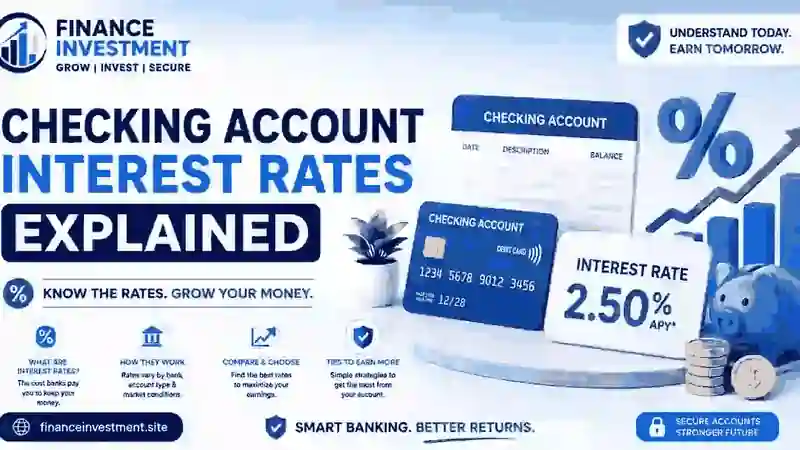 Checking Account Interest Rates