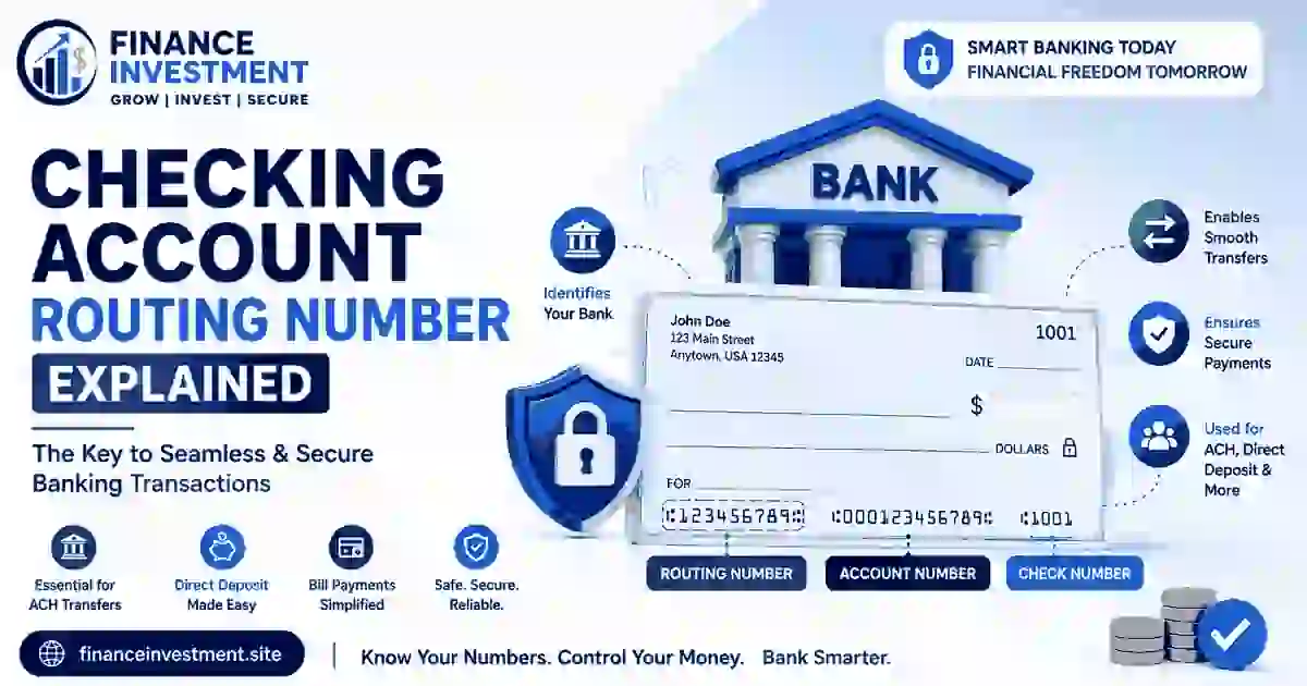 Checking Account Routing Number Explained: How to Find and Use It in 2026