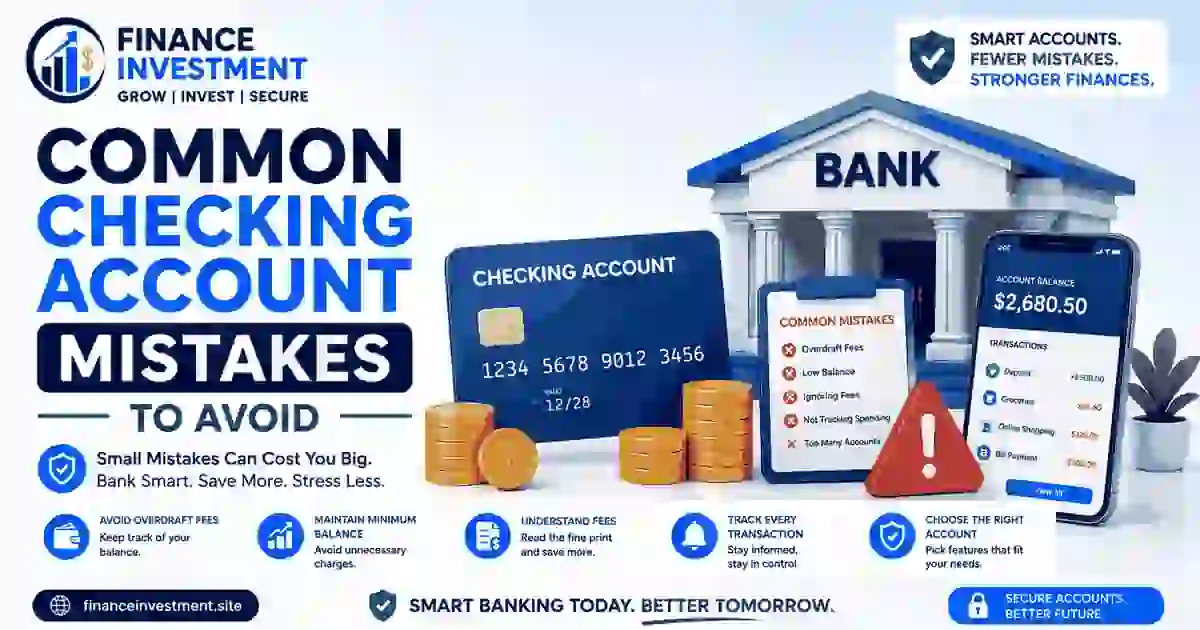 Common Checking Account Mistakes to Avoid: Essential 2026 Guide