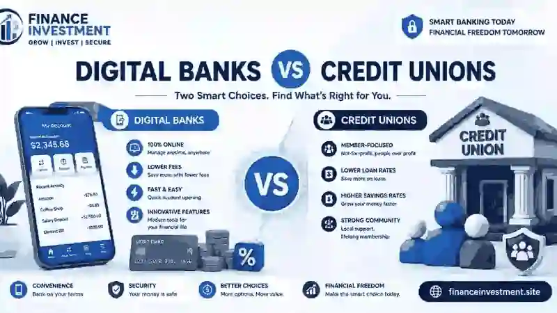 Digital Banks vs Credit Unions