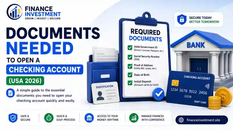 Documents Needed to Open a Checking Account