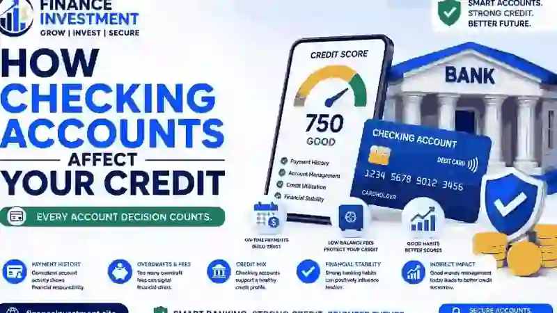 How Checking Accounts Affect Your Credit