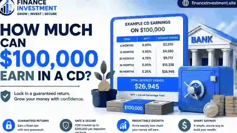 How Much Can $100,000 Earn in a CD