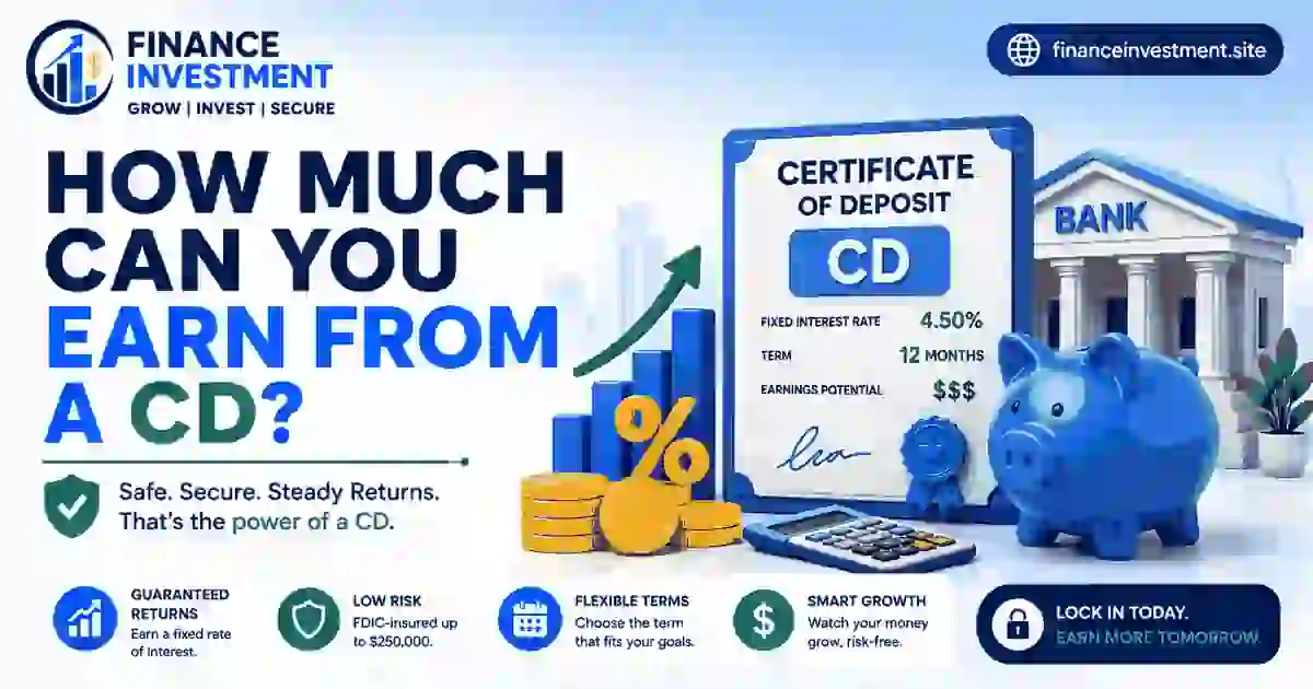 How Much Can You Earn From a CD? 2026 Earnings Guide