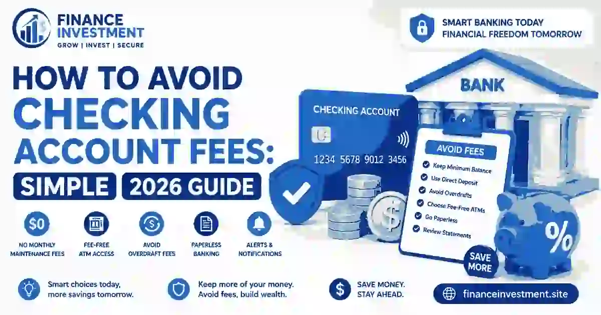 How to Avoid Checking Account Fees