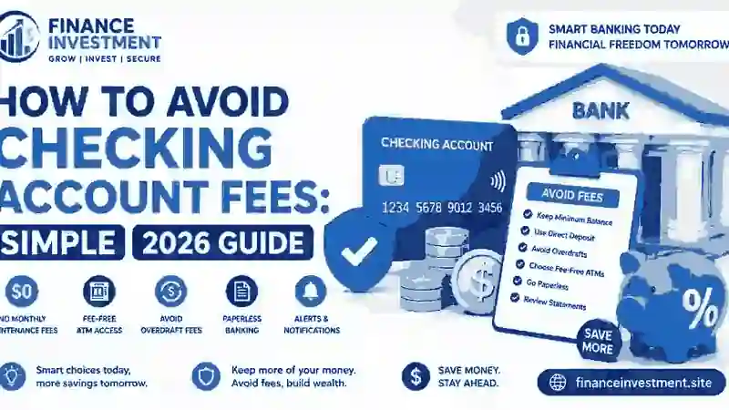 How to Avoid Checking Account Fees