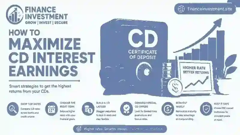 how to maximize CD interest earnings