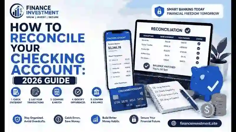 How to Reconcile Your Checking Account
