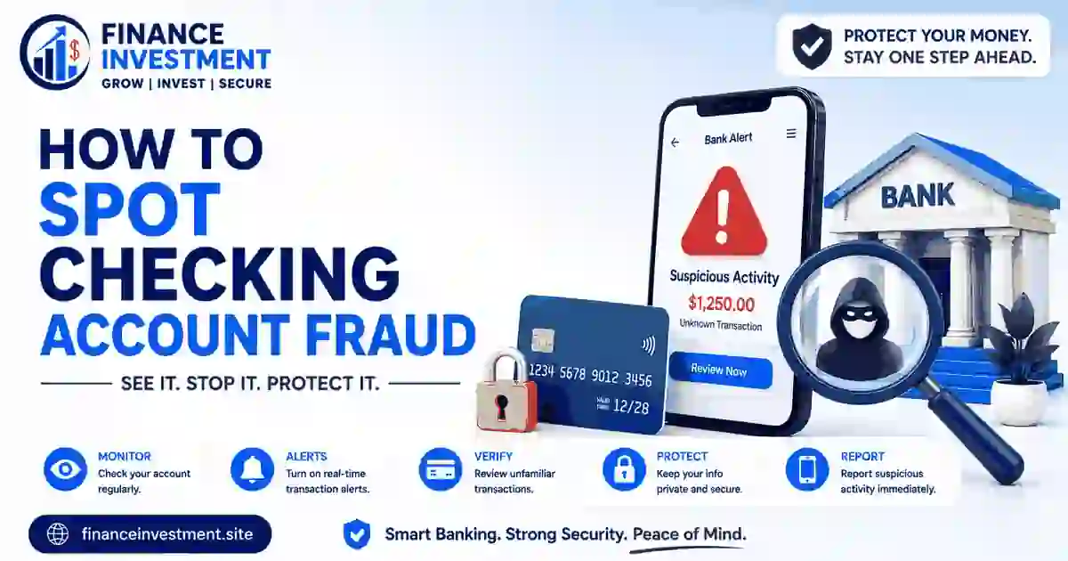 How to Spot Checking Account Fraud: Warning Signs in 2026