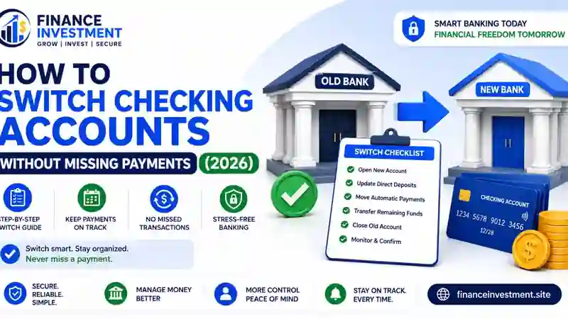 How to Switch Checking Accounts Without Missing Payments