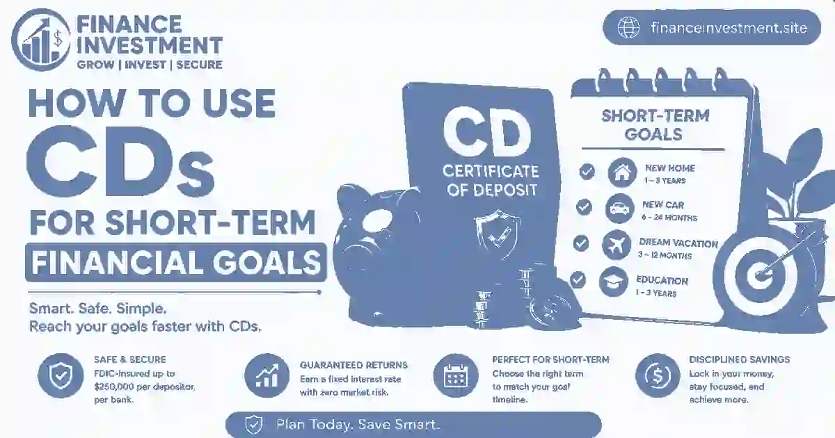 How to Use CDs for Short-Term Financial Goals in 2026