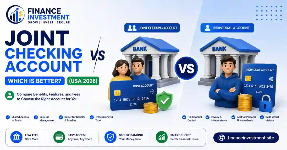 Joint Checking Account vs Individual Account: Which Is Better? (USA 2026)