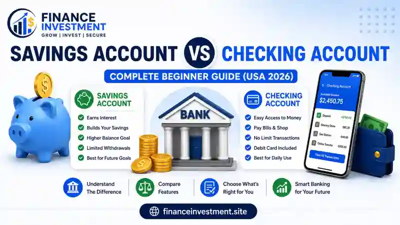 Savings Account vs Checking Account